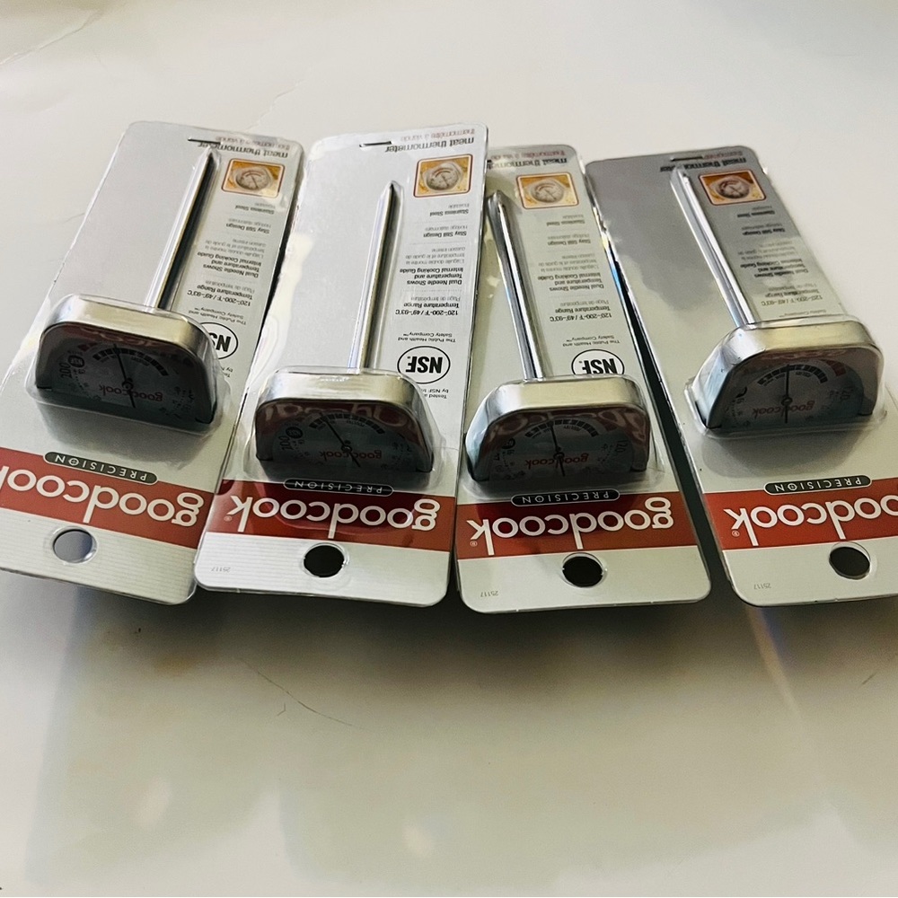 Meat thermometer Goodcook Stainless steel design